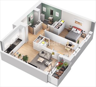 mieszkanie na sprzedaż 53m2 mieszkanie Wrocław, Psie Pole, Lothara Herbsta