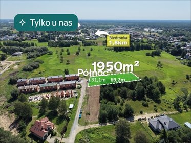 Sprzedam działkę 1950 m² pod inwestycję w Radzyminie działka Radzymin, Przejazdowa