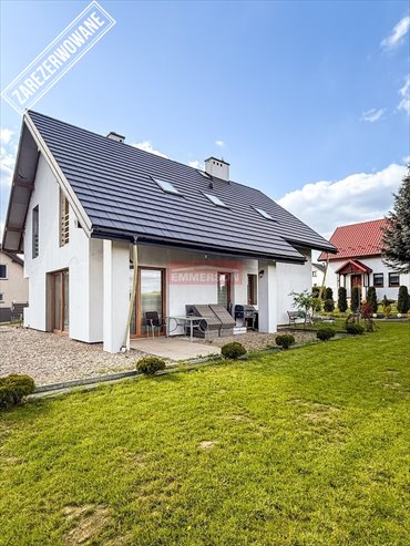 Przestronny dom 136 m2 z działkami, nowoczesny i funkcjonalny dom Skrzeszowice