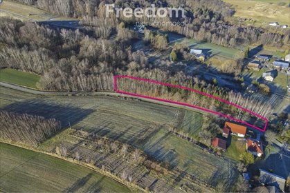 działka na sprzedaż 2238m2 działka Błędowa Tyczyńska