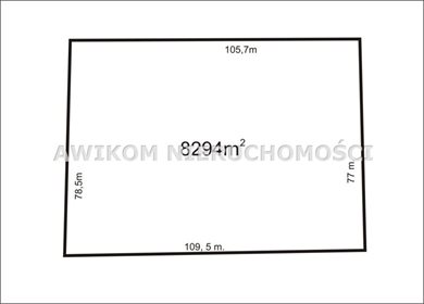Działka rolna 8 294 m² przy osiedlu, asfalt, zapraszam działka Skierniewice, Rawka
