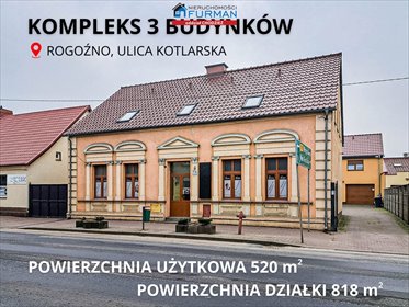 Kamienica z potencjałem w centrum Rogoźna - zapraszam dom Rogoźno