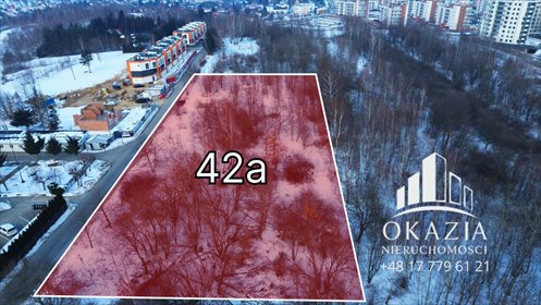 Działka komercyjna w Rzeszowie Przybyszówka, 4209 m² działka Rzeszów, Przybyszówka