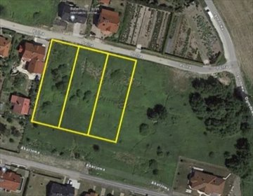 działka na sprzedaż 1250m2 działka Dobrzykowice, Dobrzykowice, Polna