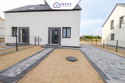 Dom bliźniak 81,86 m² z dużą działką 426 m² w Grzędzicach dom Stargard