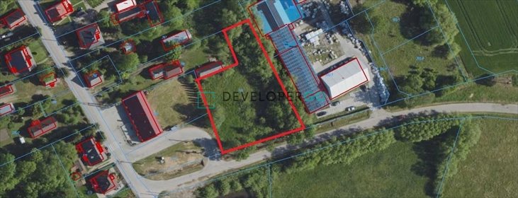 Działka 2500 m² z potencjałem zabudowy i uzbrojeniem działka Juchnowiec Dolny, Spacerowa