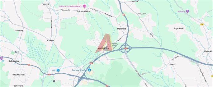 działka na sprzedaż 20000m2 działka Modlnica, Jasnogórska