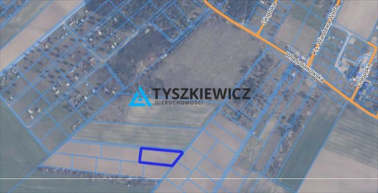 działka na sprzedaż 4387m2 działka Chłapowo, Władysławowska