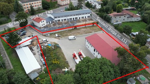 Działka 3021 m² z infrastrukturą, potencjałem - polecam! lokal użytkowy Łobez