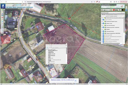 Do sprzedania działka budowlana 2850 m² z mediami i warunkami zabudowy działka Huta