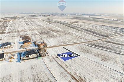 działka na sprzedaż 1056m2 działka Waganowice