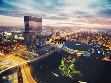 Polecam nowoczesny lokal biurowo-handlowy 1460 m² przy Rondzie Ziętka lokal użytkowy Katowice, al. Walentego Roździeńskiego