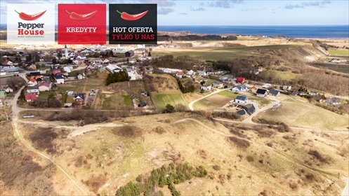 działka na sprzedaż 1109m2 działka Mrzezino, Modrzewiowa