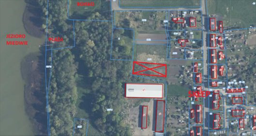 Działka 2400 m² pod rekreację lub uprawę, 350 m od jeziora. działka Koszewo