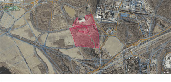 Działka inwestycyjna 155 tys. m² z mediami - Zabrze działka Zabrze, Os. Młodego Górnika, Ziemska