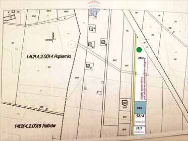 działka na sprzedaż 2920m2 działka Stanisławów, Wołomińska