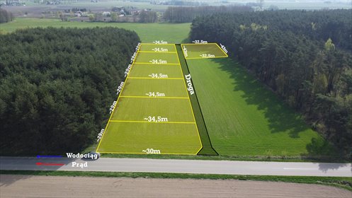działka na sprzedaż 1401m2 działka Arcelin