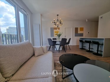 Nowoczesny 93 m² apartament na Mokotowie z miejscem parkingowym - polecam! mieszkanie Warszawa, Mokotów Służewiec, Domaniewska