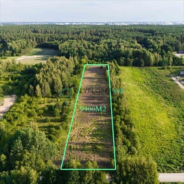 działka na sprzedaż 9400m2 działka Wasilków, Nadawki