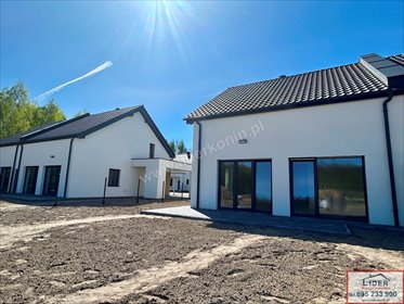 Na sprzedaż nowoczesny dom 106 m² z antresolą i tarasem dom Konin