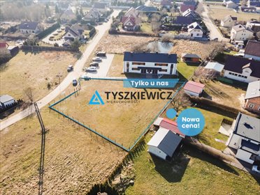 działka na sprzedaż 1225m2 działka Kębłowo, Cedrowa