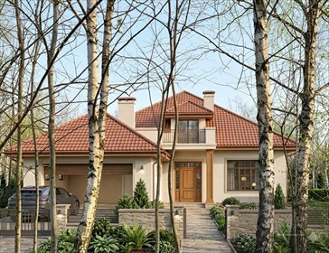 Nowoczesny dom LOTE 160 m2 na dużej działce 1000 m2 dom Żuków