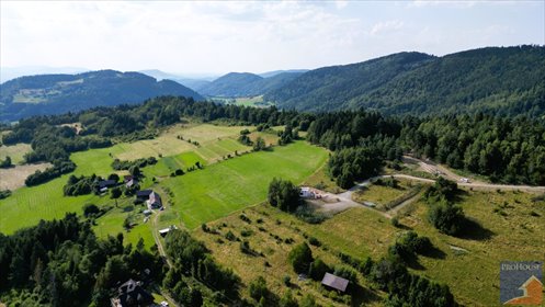 Działka 10 arów z widokami na Tatry i Beskidy - zapraszam działka Pisarzowa