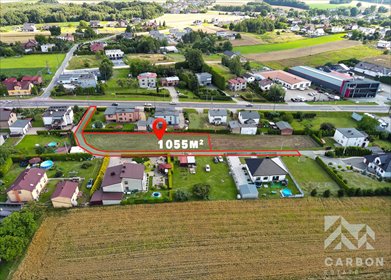 działka na sprzedaż 1055m2 działka Żory, Rój, Wodzisławska