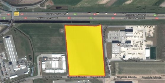 działka na sprzedaż 40371m2 działka Komorniki, ul. Krzysztofa Kolumba
