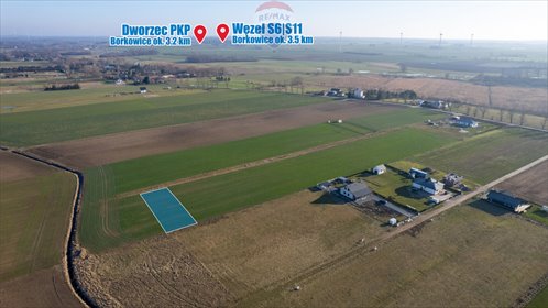 działka na sprzedaż 941m2 działka Śmiechów
