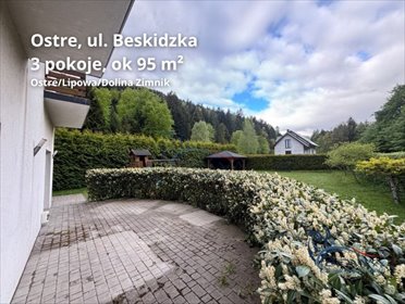 Przestronne 95 m² mieszkanie z tarasem i ogrodem mieszkanie Żywiec