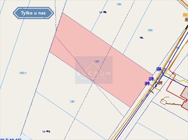 działka na sprzedaż 1464m2 działka Lubojna, Różana