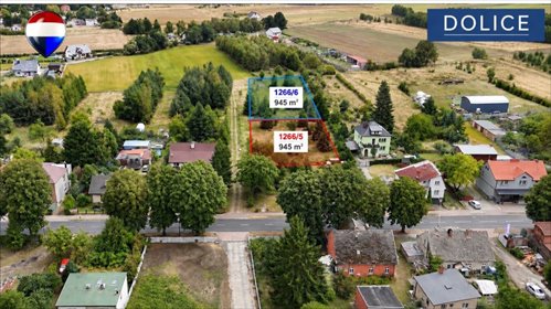 Na sprzedaż działka 945 m² pod dom w Dolicach z MPZP działka Dolice, Pyrzycka