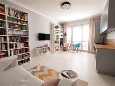 Dwupokojowe mieszkanie 38 m² na Saskiej Kępie - polecam! mieszkanie Warszawa, Praga-Południe, Saska Kępa, Niekłańska