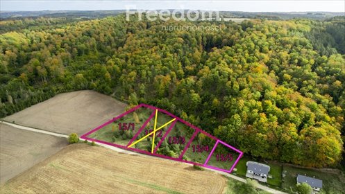 Działka 1187 m² w Klonowie Dolnym z mediami polecam! działka Klonowo Dolne, Głęboka