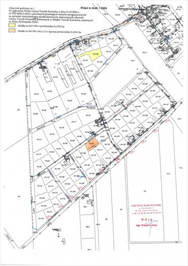 działka na sprzedaż 1350m2 działka Turośń Kościelna, Akacjowa