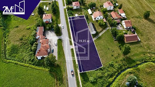 Na sprzedaż działka 1935 m² z warunkami zabudowy w Kątach Trzebuskich działka Sokołów Małopolski, Kąty Trzebuskie