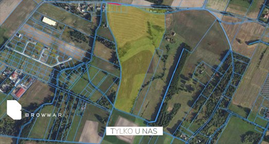 działka na sprzedaż 102757m2 działka Nekla, Polna