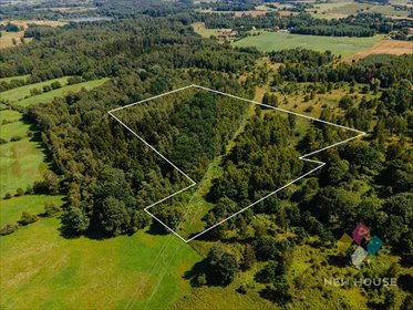 Działka rolna z lasem 4,6 ha w Szałstrach - zapraszam działka Szałstry