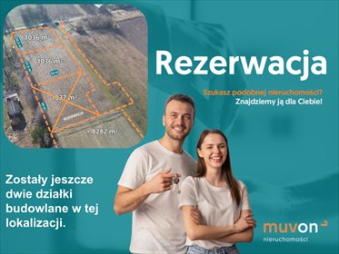 działka na sprzedaż 1037m2 działka Grabostów