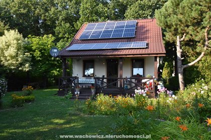 Dom w Częstoszowicach (68 m²) z tarasem, panelami fotowoltaicznymi dom Częstoszowice