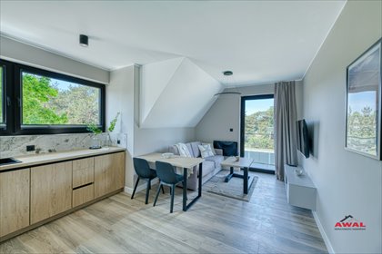 Nowoczesny apartament 47,19 m2 z tarasem i basenem mieszkanie Hel