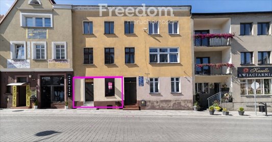 Lokal użytkowy w centrum Działdowa z witrynami. lokal użytkowy Działdowo, Kościuszki 9