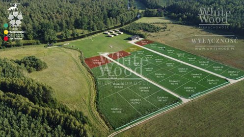 działka na sprzedaż 967m2 działka Ostróda