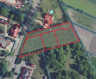 Na sprzedaż działka 1020 m² z mediami i szerokim frontem działka Międzylesie