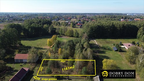 działka na sprzedaż 1161m2 działka Białystok, Dojlidy Górne