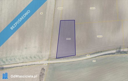 działka na sprzedaż 1360m2 działka Sękowo