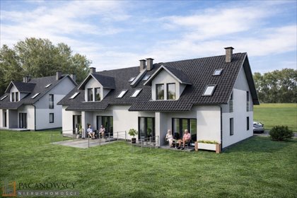 Nowoczesny dom w Wrząsowicach z tarasem i miejscem parkingowym dom Wrząsowice