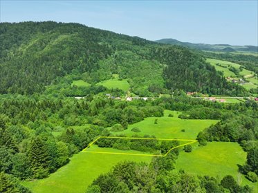 działka na sprzedaż 5713m2 działka Baligród