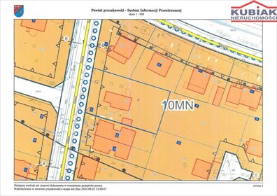 działka na sprzedaż 1001m2 działka Pruszków, Malichy